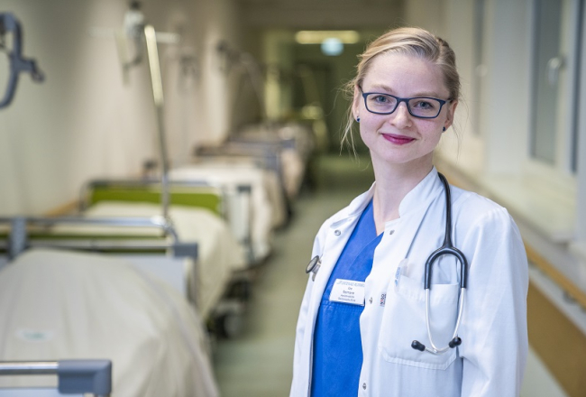 Ilze Neimane, ārste Vācijā. Publicitātes foto