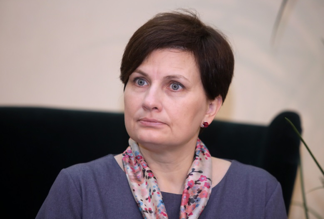 Veselības ministre Ilze Viņķele. Foto: Ieva Leiniša, LETA