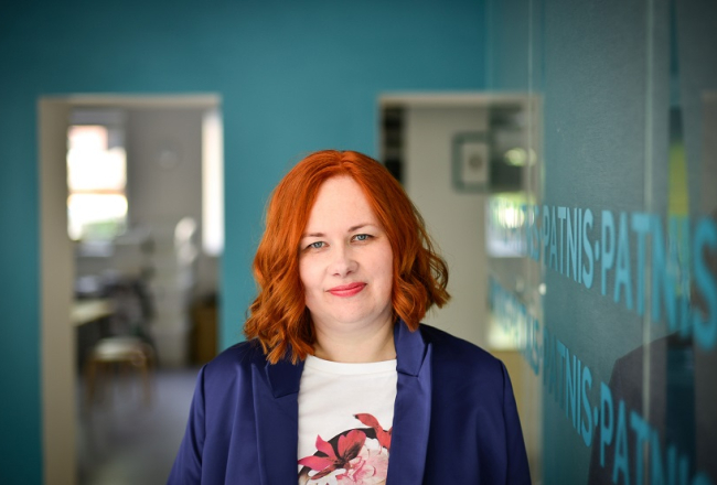 Kristīne Balode, privātās vidusskolas "Patnis" pedagoģe