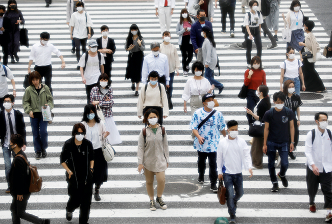 Krustojums Tokijas centrā.
Foto — Scanpix