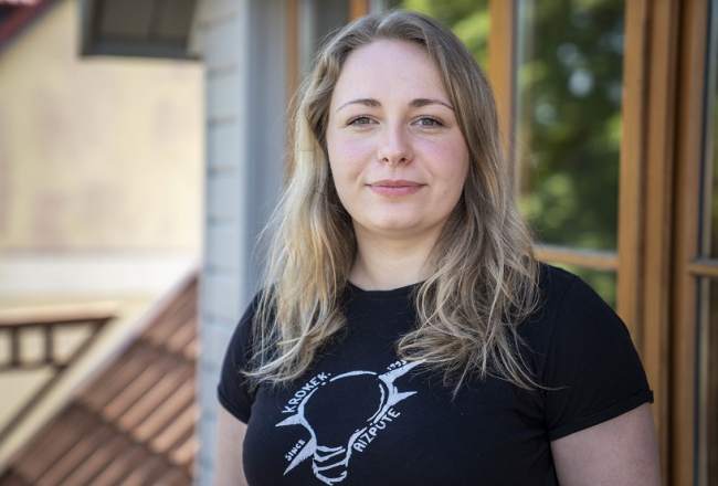 Jaunatnes darbiniece Ance Tīmane. Publicitātes foto