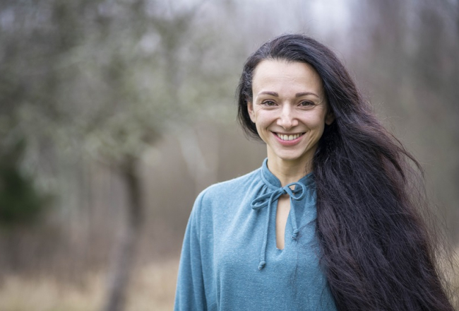 Kustību māksliniece Kristīne Brīniņa. Publicitātes foto