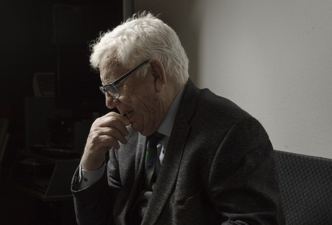 Komponists Raimonds Pauls. Foto: Reinis Hofmanis