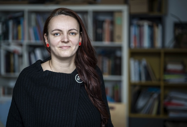 Video par skatuves mākslas producente Sandra Lapkovska. Publicitātes foto