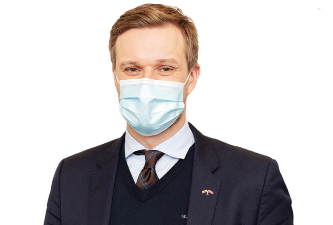 Gabrieļus Landsberģis.
Foto — Kristīne Madjare