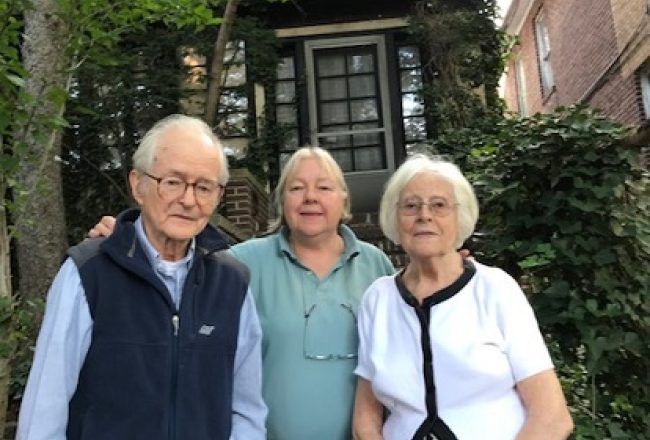 Jānis Krēsliņš (no kreisās). Foto no privāta arhīva