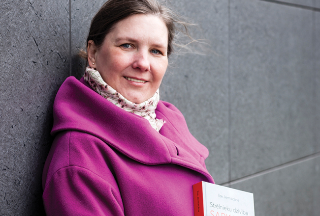 Ilze Jermacāne.
Foto — Ieva Salmane