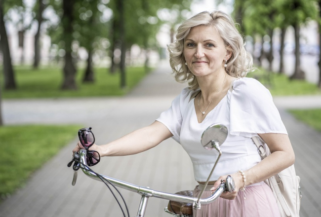 Ieva Johansson. Publicitātes foto