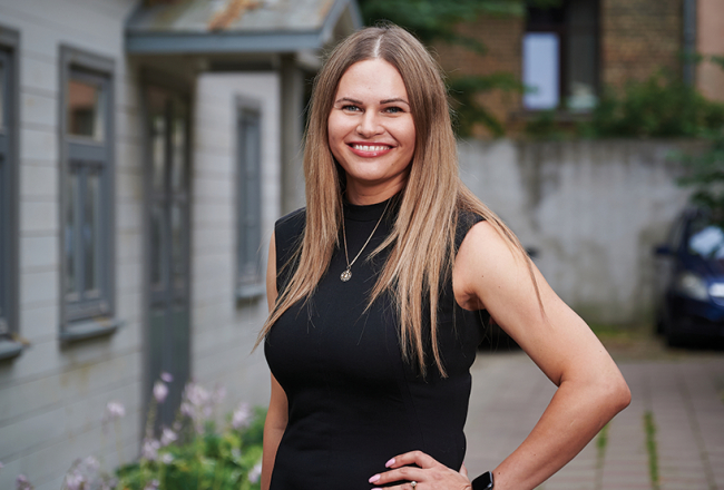 Lāsma Bekina, SIA Rītausma valdes priekšsēdētāja.
Foto — Edmunds Brencis