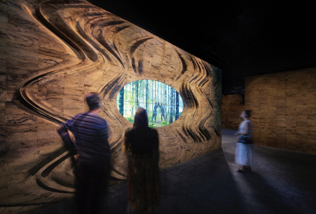 Latvijas paviljons Expo 2020 Dubaijā. Dizains un koncepcija — DJA.
Producēšana un tehnoloģijas — Solavi. Izstrāde un ražošana — Yes We Can. Foto — Iļja Ivanovs, Marks Gudvins un publicitā†es foto