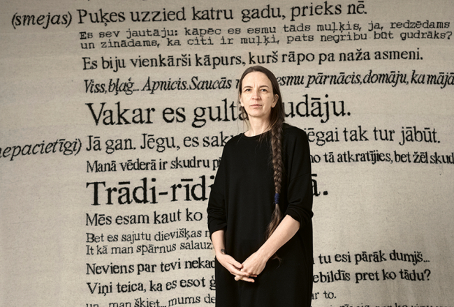 Lienīte Slišāne.
Foto — Reinis Hofmanis