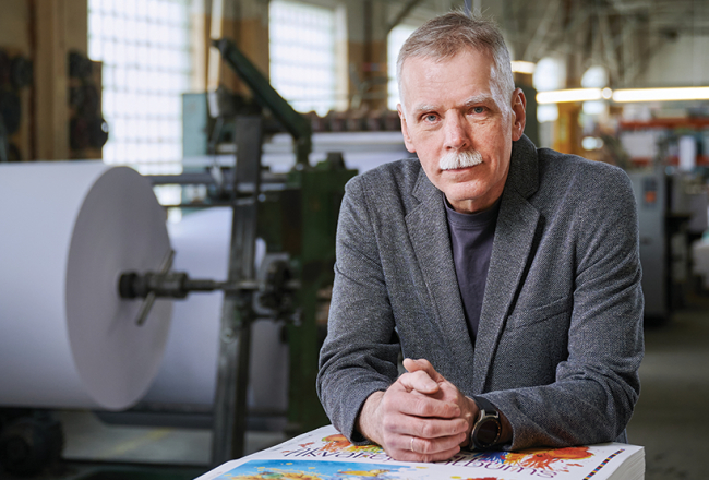 Andris Bogdanovs, SIA ABC Jums īpašnieks.
Foto — Edmunds Brencis