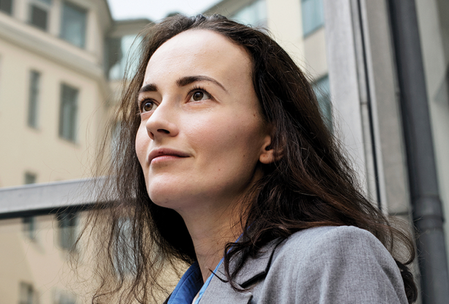 Olga Rudenko.
Foto — Kristīne Madjare