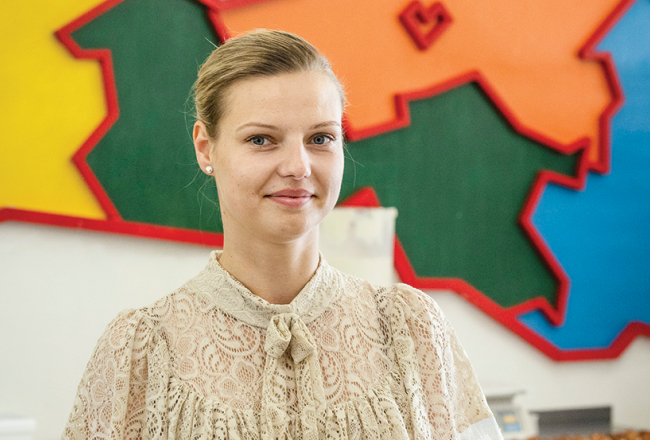 Monika Ziemele, SIA DIAMONDS FOOD GROUP valdes priekšsēdētāja.
Foto — Ieva Salmane
