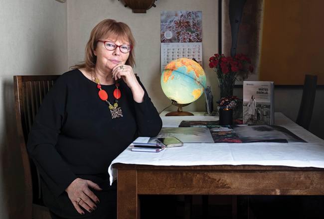Dzintra Geka.
Foto — Ieva Salmane