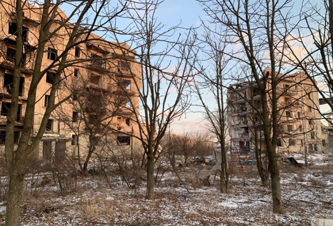 Ukraina, 2023. gada marts. Foto - Liene Āķīte, biedrības "Tavi draugi” brīvprātīgā