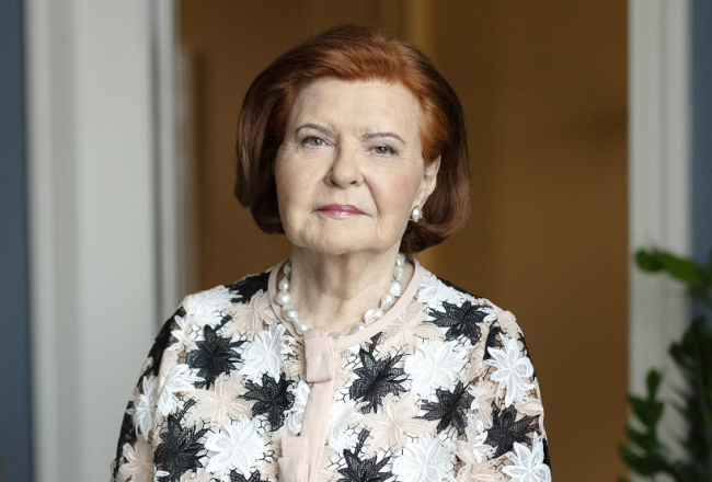 Vaira Vīķe-Freiberga. Foto - Reinis Hofmanis