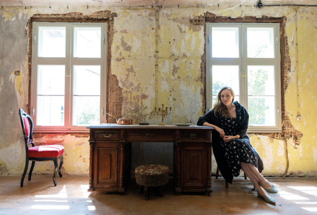 Amalienburgas stāsts un nākotnes vīzija dienu no dienas attīstās — tas nav vienkāršs, ar skaidru mērķi jau no paša sākuma, atzīst īpašniece Marta Gaile. Foto – Armands Kaušelis