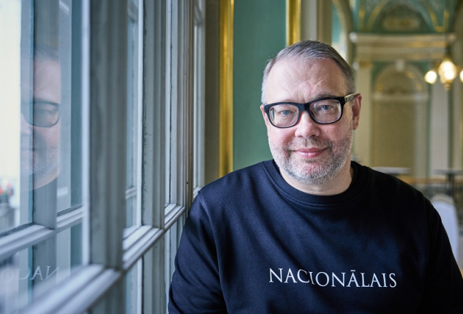 Jaunais Nacionālā teātra direktors Māris Vītols. Foto - Gatis Rozenfelds
