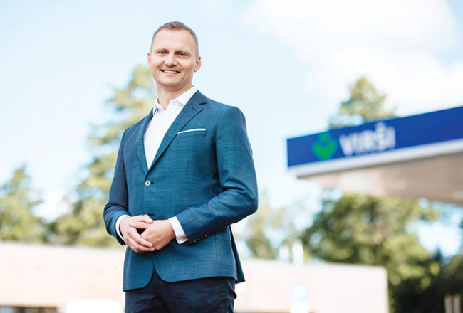 Viršu valdes priekšsēdētājs Jānis Vība.
Foto no uzņēmuma arhīva