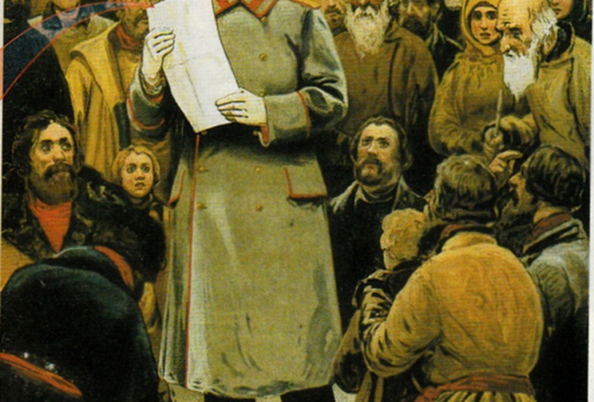 Ilustratīvs attēls no wikimedia.commons: Dzimtbūšanas reforma Krievijā 1861.gadā.