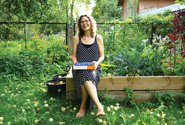 Ēdienu bloga Ēdamzāle autore Maruta Rampāne.
Foto — Ieva Kalēja