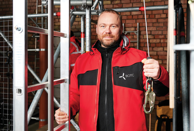 Rihards Stālmanis, BOTC Training dibinātājs un līdzīpašnieks.
Foto — Edmunds Brencis