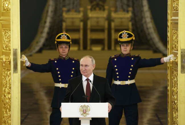 Krievijas prezidents Vladimirs Putins. Foto - EPA/Scanpix/LETA