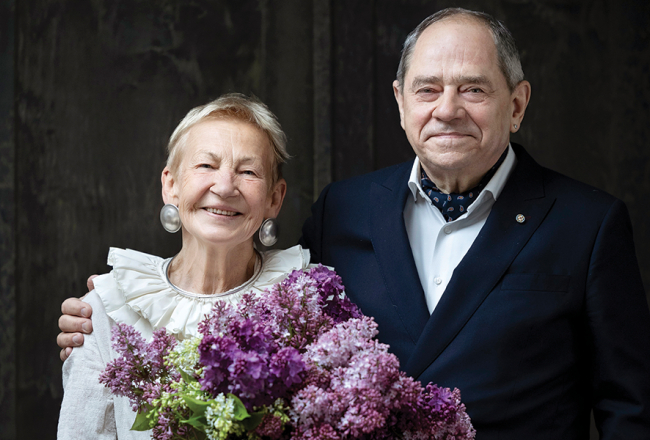 Šogad Gaiļu pārim apritēs zelta kāzu jubileja. Vāgnera nams esot viņu pēdējais kopējais bērns.