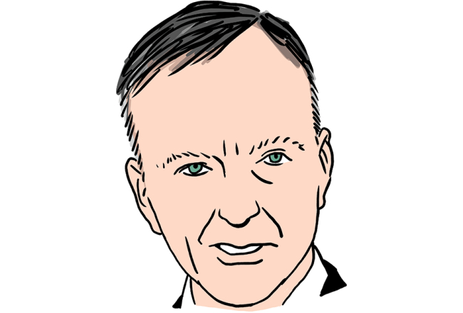 Andrejs Pildegovičs. Zīmējums — Ernests Kļaviņš
