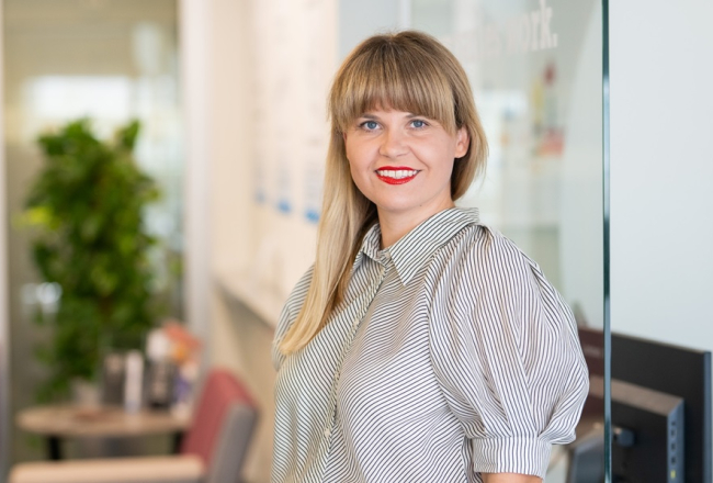 Lita Marnauza. Publicitātes foto