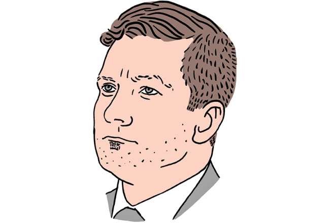 Māris Zviedris. Zīmējums — Ernests Kļaviņš