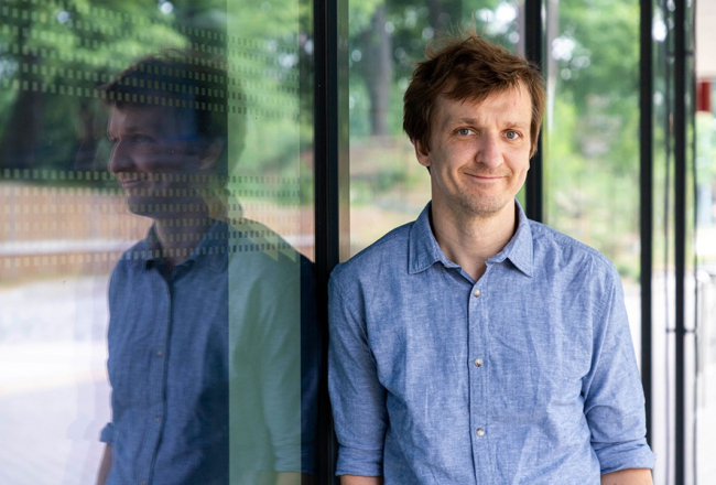 Miķelis Grīviņš. Publicitates foto
