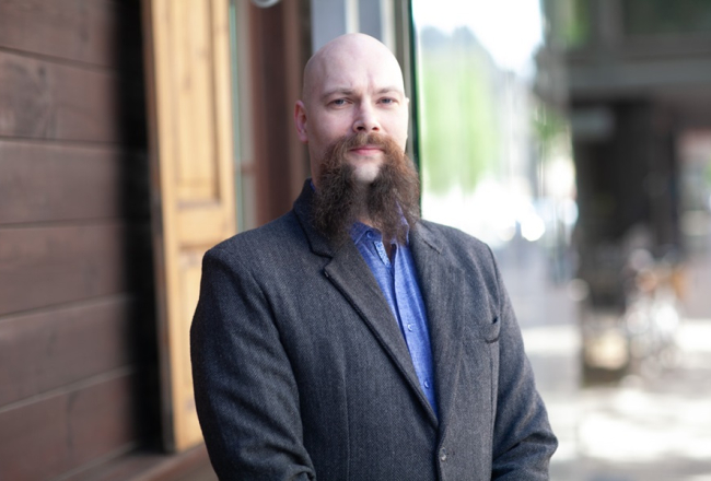 Egils Rupenheits. Publicitātes foto