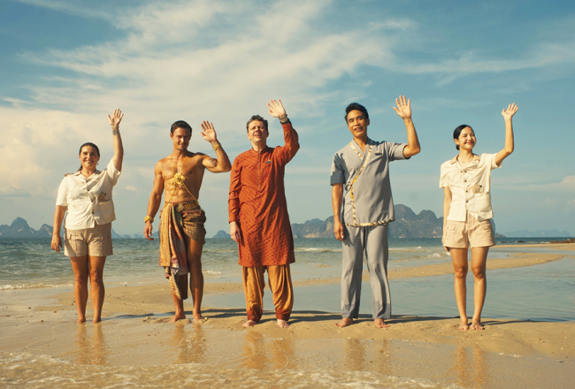 Viens no populārākajiem HBO Max seriāliem ir Baltais lotoss (The White Lotus). Publicitātes foto