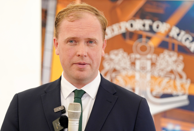 Viktors Valainis. Foto — LETA