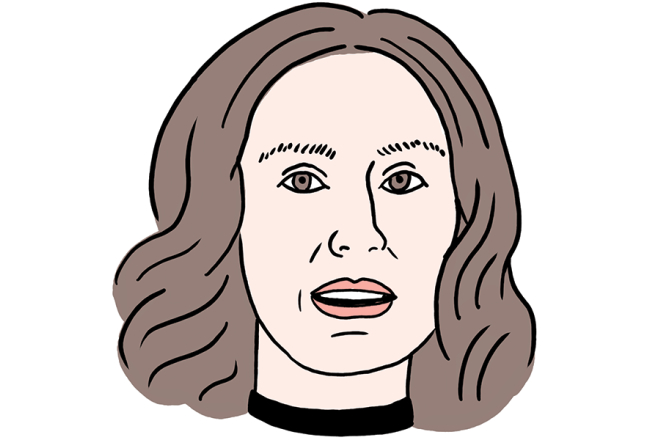 Karina Palkova. Zīmējums — Ernests Kļaviņš