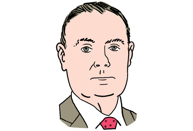 Deivids O’Salivans. Zīmējums — Ernests Kļaviņš