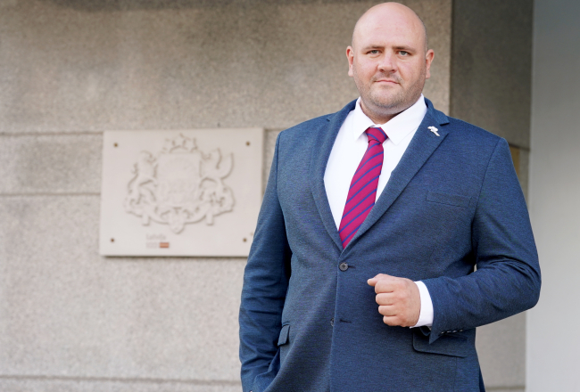 Mārtiņš Daģis. LETA.