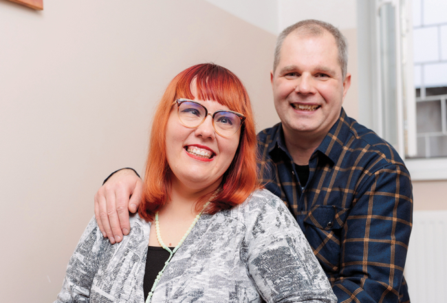 Baiba Baikovska un Laimons Daģis. Foto — Makars Kirikovs