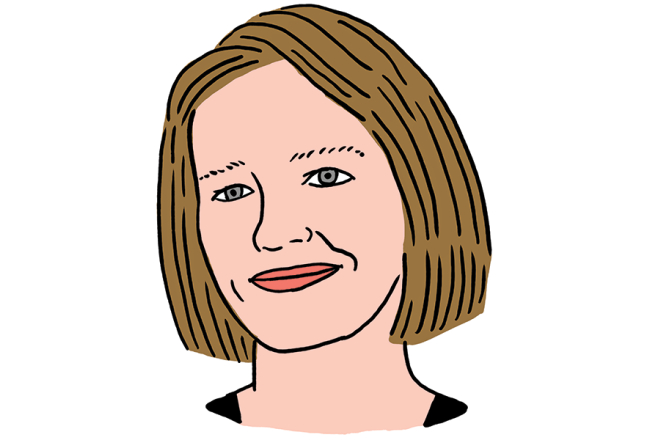 Evita Puriņa. Zīmējums — Ernests Kļaviņš