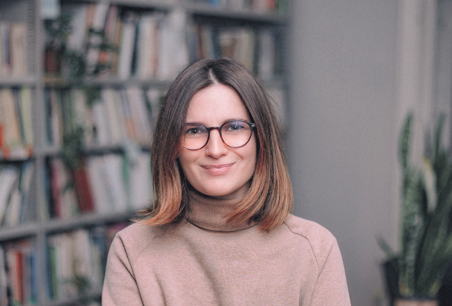 Linda Zuze. Pubicitātes attēls.