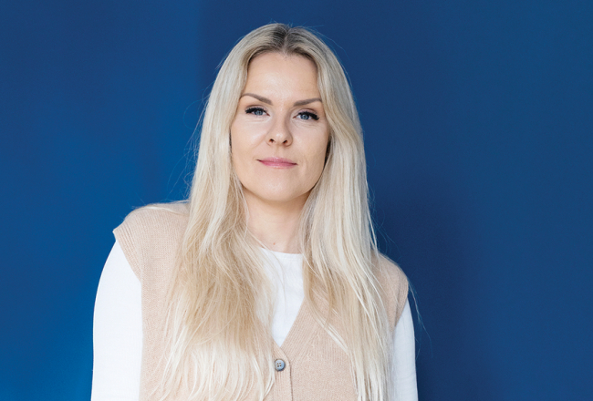 Jaunā uzņēmēja Elīna Pīka-Lepere.