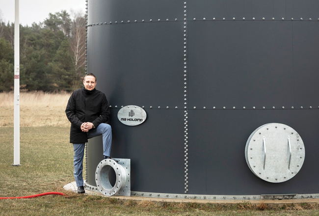 Mikus Bērzkalns, SIA MB Holding īpašnieks un vadītājs.