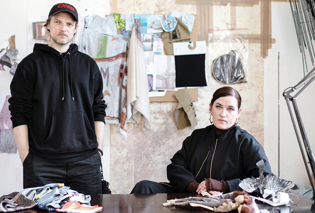 Rolands Pēterkops un Mārīte Mastiņa-Pēter­kopa.