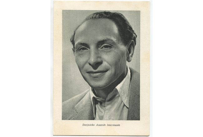 Anatols Imermanis 20. gadsimta 60. gados. Foto — Filips Izraelsons, Jūrmalas muzeja krājums