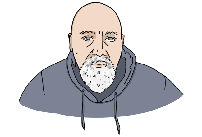 Jānis Nicmanis. Zīmējums — Patricija Punte