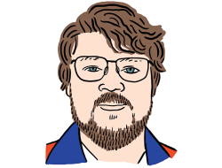 Miķelis Puķītis. Zīmējums — Ernests Kļaviņš