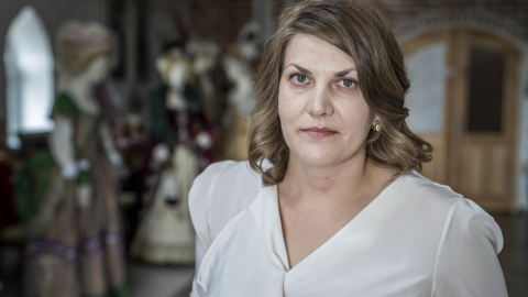 Vēsturisko tērpu meistare Elīna Kuzņecova. Publicitātes foto