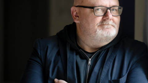 Filozofs Artis Svece. Foto – Ieva Salmane